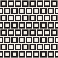 Vector seamless pattern. Modern geometric lattice texture. Repeating background grid