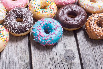 Beauty assorted donuts