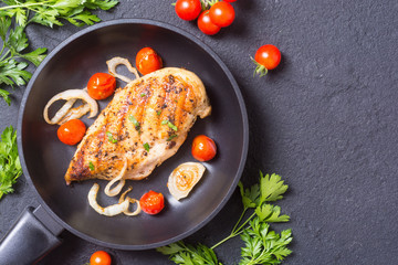 Grilled chicken breast