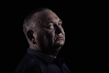 Mature man headshot