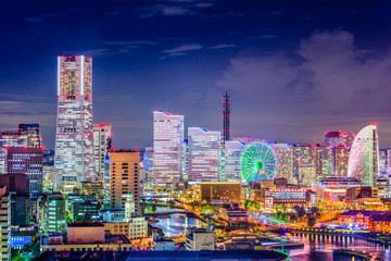 Yokohama Japan Skyline