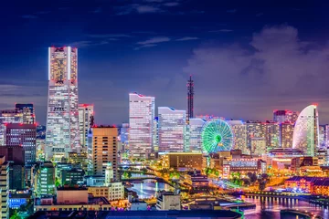 Tuinposter Yokohama Japan Skyline © SeanPavonePhoto