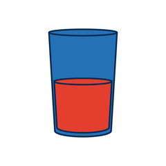 juice in a glass tropical drink healthy