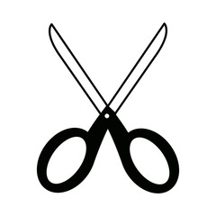 school scissors tool handle object