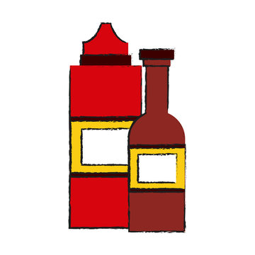 sauce vector illustration