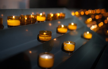 Prayer Candles at Church