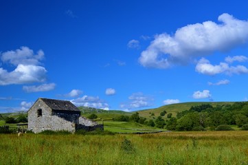 Fototapeta na wymiar The Yorkshire Dales, close to the village of Malham.