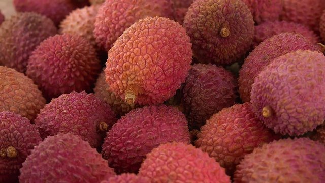 Lychees seamless loopable; 4K UHD)