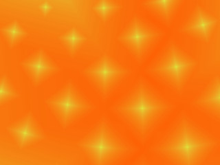 Abstract fractal orange background