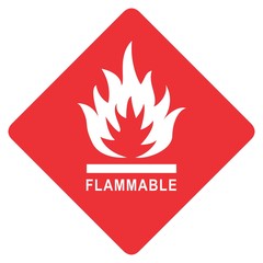 Flammable - obrazy, fototapety, plakaty
