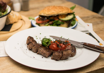 Steak and Burger