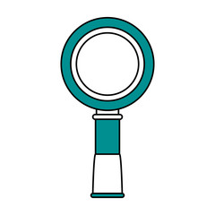 magnifying glass vector illustration