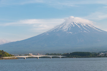 Fuji volcano, the symbol of Japan
