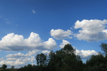 summer clouds
