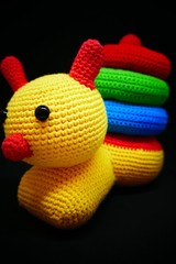 Jouet Escargot au Crochet - Amigurumi