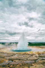 Island Geysir Strokkur