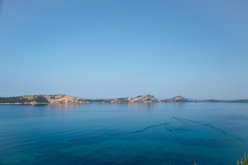 Fototapeta premium View of the region of Pylos , Peloponnese, Greece