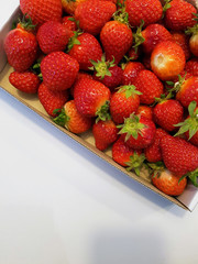 Strawberries in the box