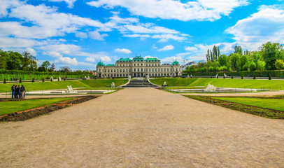Belvedere palace, Vienna, Austria