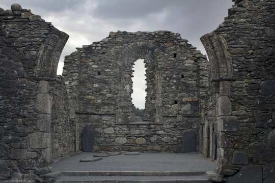 Monastery Glendalough in Ireland