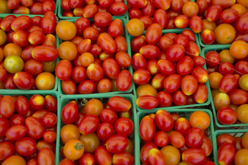Cherry tomatoes at the Farmers Market.