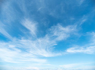 blue sky with cloud