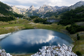 Lake in the mountains