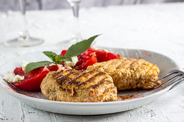 Grilled cutlets (burgers)