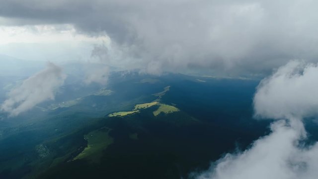 Clouds from 2 km height