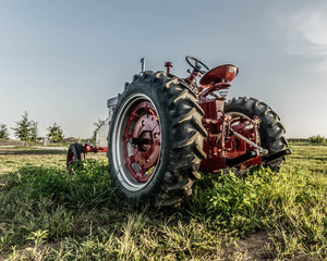 Parked Tractor