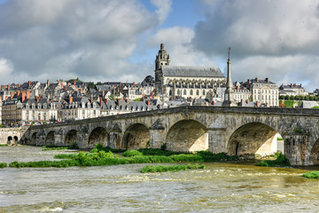 Jacques-Gabriel Bridge  - Blois, France