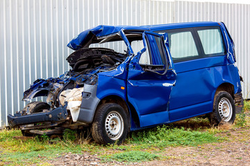 The crash car, failed van.