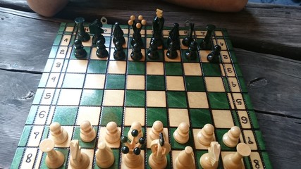Rozgrywka w szachy