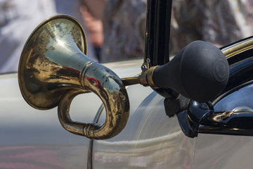Old car horn