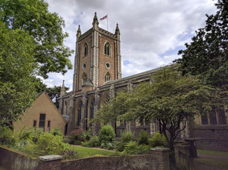 Fototapeta na wymiar St Peter's Church, St Albans