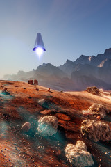 Mars lander spaceship  © Artur Furmanek