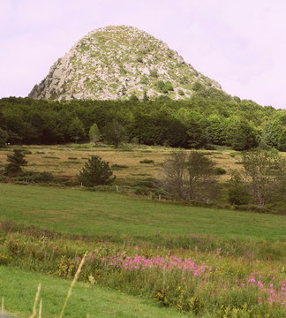 le mont gerbier des joncs en france,en ard&egrave;che
