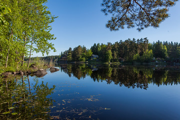 View of the Lake of Karelia 