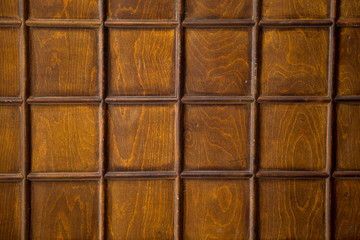 Wood texture with checked patterns