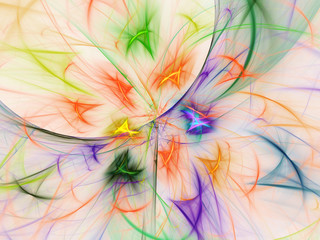 Fototapeta premium Abstract fractal background