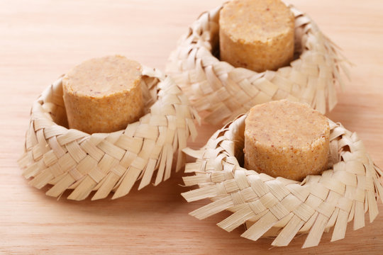 Pacoca - brazilian candy of ground peanut