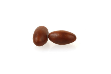 Candy on a white background
