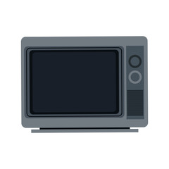gray tv screen broadcast classic appliance