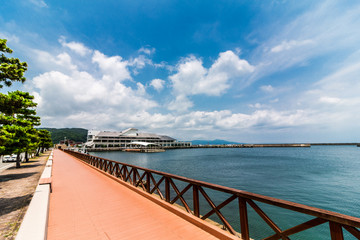 Fototapeta premium Plaża Ohama Wyspa Awaji Sumoto City