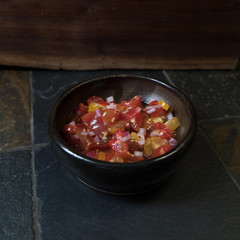 Bowl of Homemade Salsa