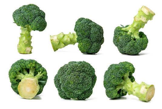 collection of broccoli cabbage