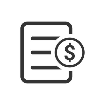 Financial Document Icon