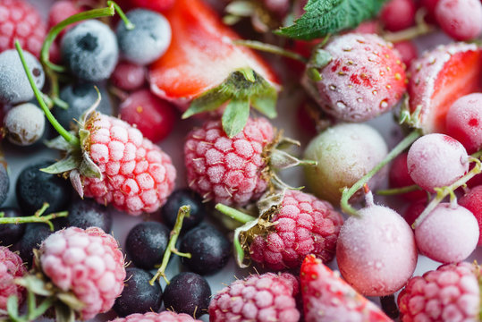 frozen berries