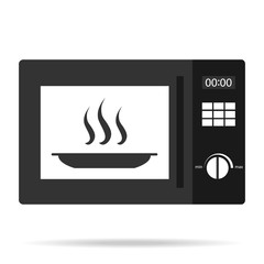 Microwave oven, microwave oven icon
