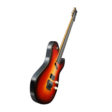 3D Electric Guitar 